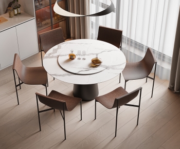Modern Dining Table And Chairs-ID:213525062