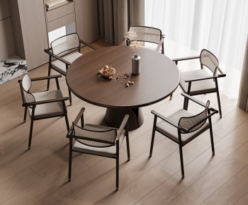 Modern Dining Table And Chairs-ID:243522883