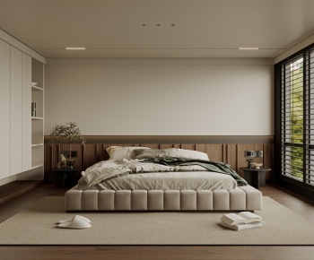 Wabi-sabi Style Bedroom-ID:436795002
