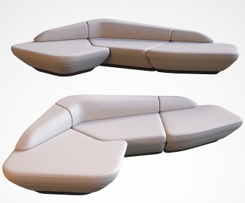 Poliform现代异形沙发3D模型