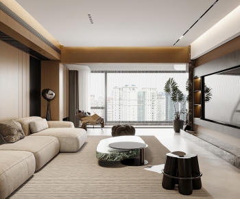 Modern A Living Room-ID:202795036
