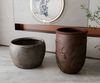 New Chinese Style Clay Pot-ID:879669909