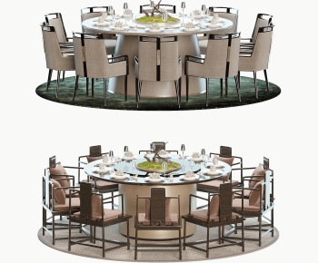 New Chinese Style Dining Table And Chairs-ID:950498105
