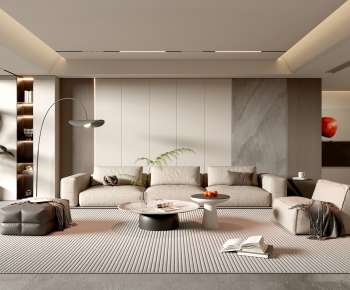 Modern A Living Room-ID:334695107