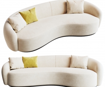 Modern Curved Sofa-ID:390765915