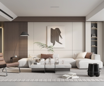 Modern A Living Room-ID:288506035