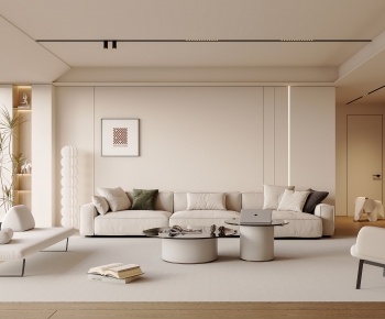 Modern A Living Room-ID:960285901