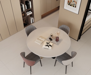 Modern Dining Table And Chairs-ID:693623076