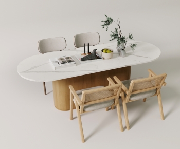 Modern Dining Table And Chairs-ID:143467908
