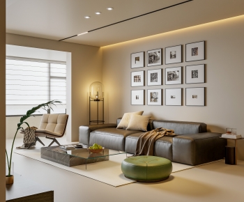 Modern A Living Room-ID:453591112