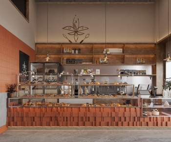 Industrial Style Cafe-ID:620117904