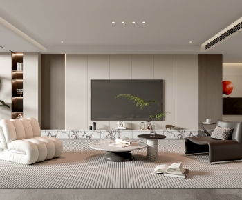 Modern A Living Room-ID:654430438
