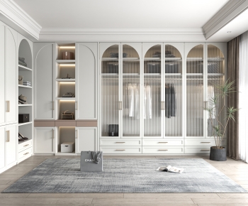 French Style Clothes Storage Area-ID:731589849
