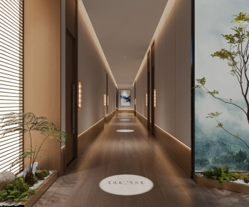 New Chinese Style Corridor-ID:288280016