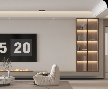 Modern A Living Room-ID:837856056