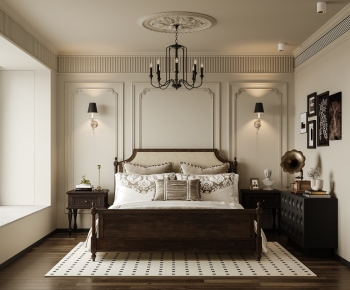 American Style Bedroom-ID:714210031