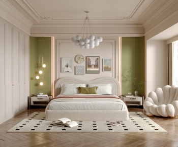 French Style Bedroom-ID:548876054