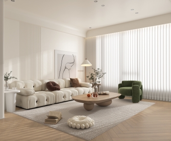 Modern A Living Room-ID:376791959