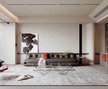 Modern A Living Room-ID:772835974