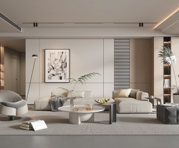Modern A Living Room-ID:546313052