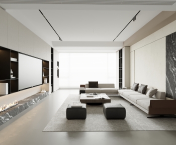 Modern A Living Room-ID:623075968