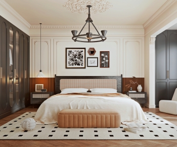 French Style Bedroom-ID:698596004