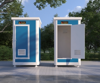 现代公共移动厕所-ID:468019018