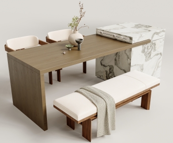 Modern Dining Table And Chairs-ID:658633955
