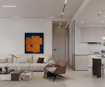 Modern A Living Room-ID:965888981
