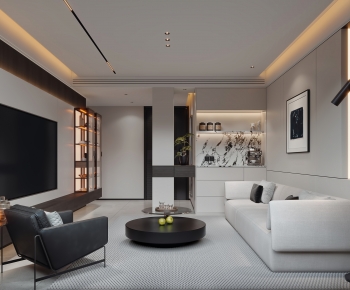 Modern A Living Room-ID:908111104