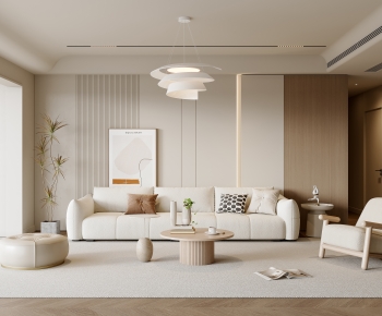 Modern A Living Room-ID:469011078