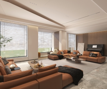 Modern A Living Room-ID:148077012