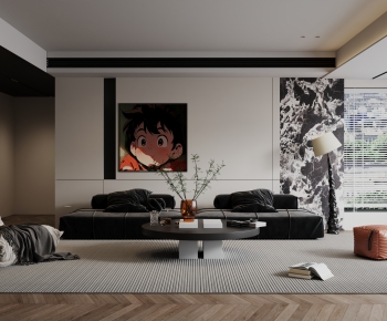 Modern A Living Room-ID:315632104