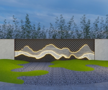 New Chinese Style Landscape Wall-ID:919270992