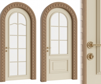French Style Single Door-ID:370331052