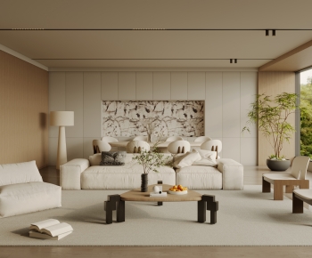 Modern A Living Room-ID:416532045
