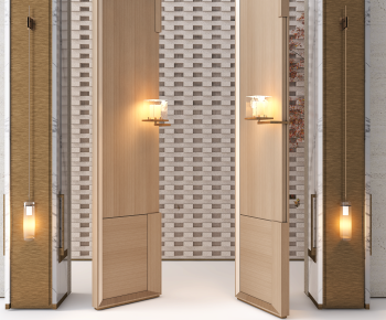 New Chinese Style Wooden Screen Partition-ID:627166039