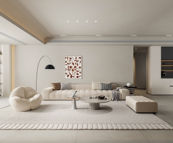 Modern A Living Room-ID:945064075