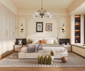 French Style Bedroom-ID:202798891
