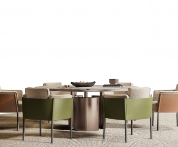 Modern Dining Table And Chairs-ID:401794915