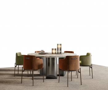 Modern Dining Table And Chairs-ID:593712093