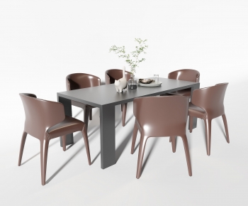 Modern Dining Table And Chairs-ID:781826024