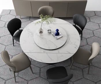 Modern Dining Table And Chairs-ID:402666099