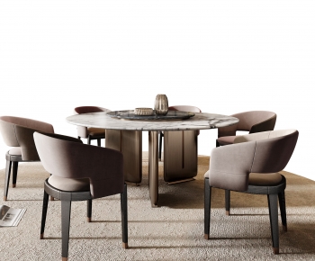 Modern Dining Table And Chairs-ID:377621894