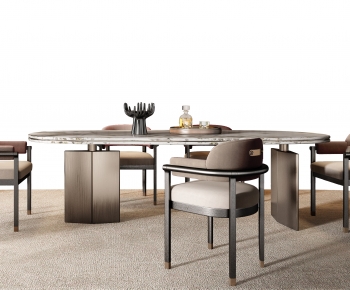 Modern Dining Table And Chairs-ID:152501117