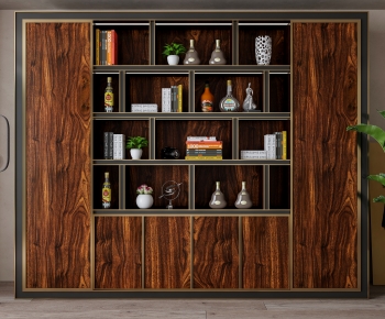 American Style Wine Cabinet-ID:604291027