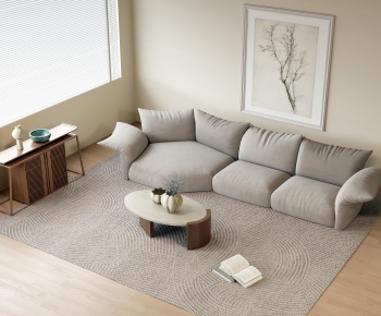 Modern Three-seat Sofa-ID:888672119