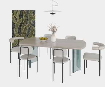 Modern Dining Table And Chairs-ID:815809014