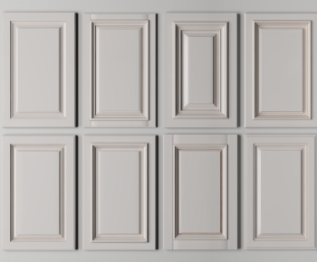 Simple European Style Door Panel-ID:806610115