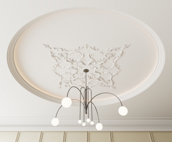 French Style Suspended Ceiling-ID:528160101